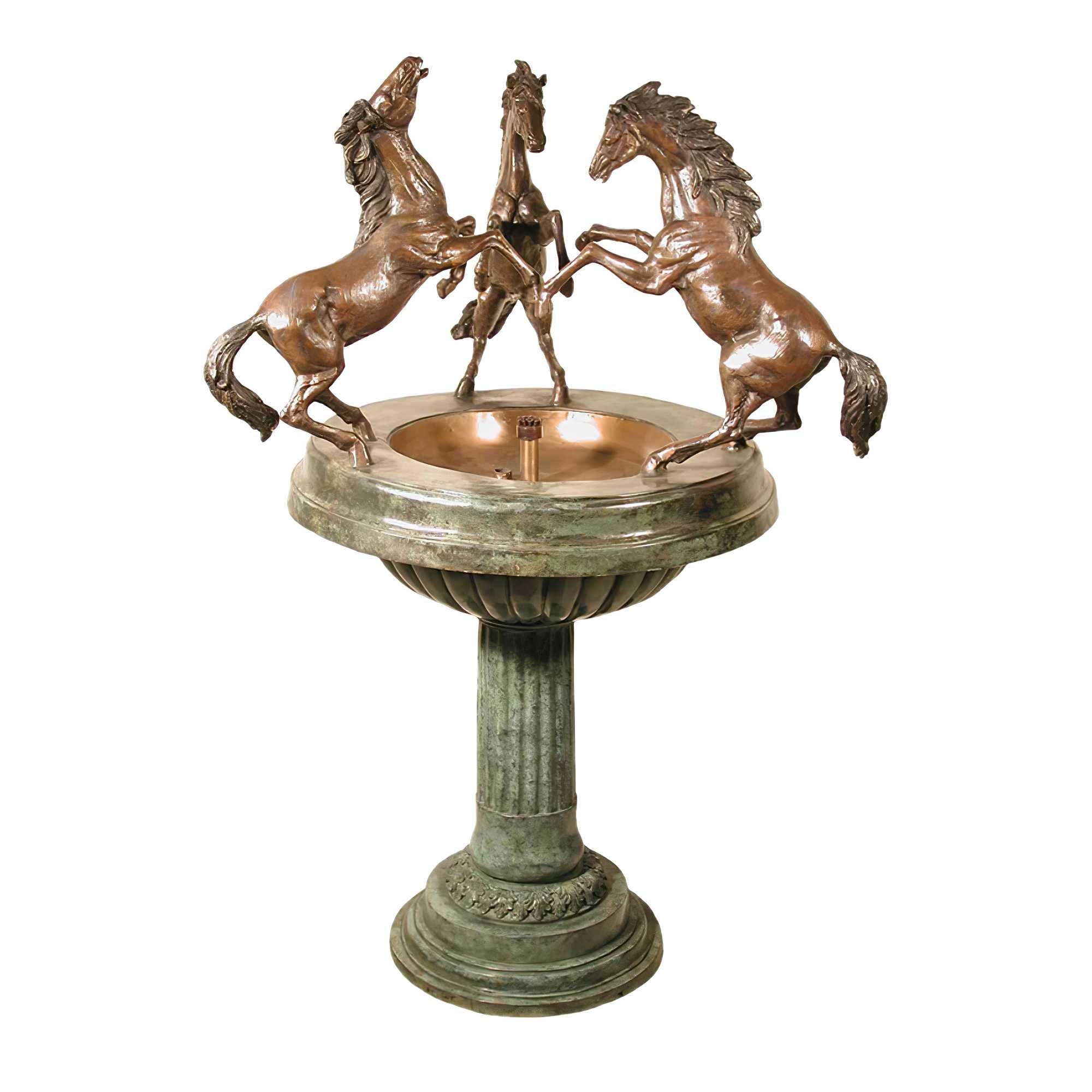 Bronze Horse Fountain, Bronze, 28665