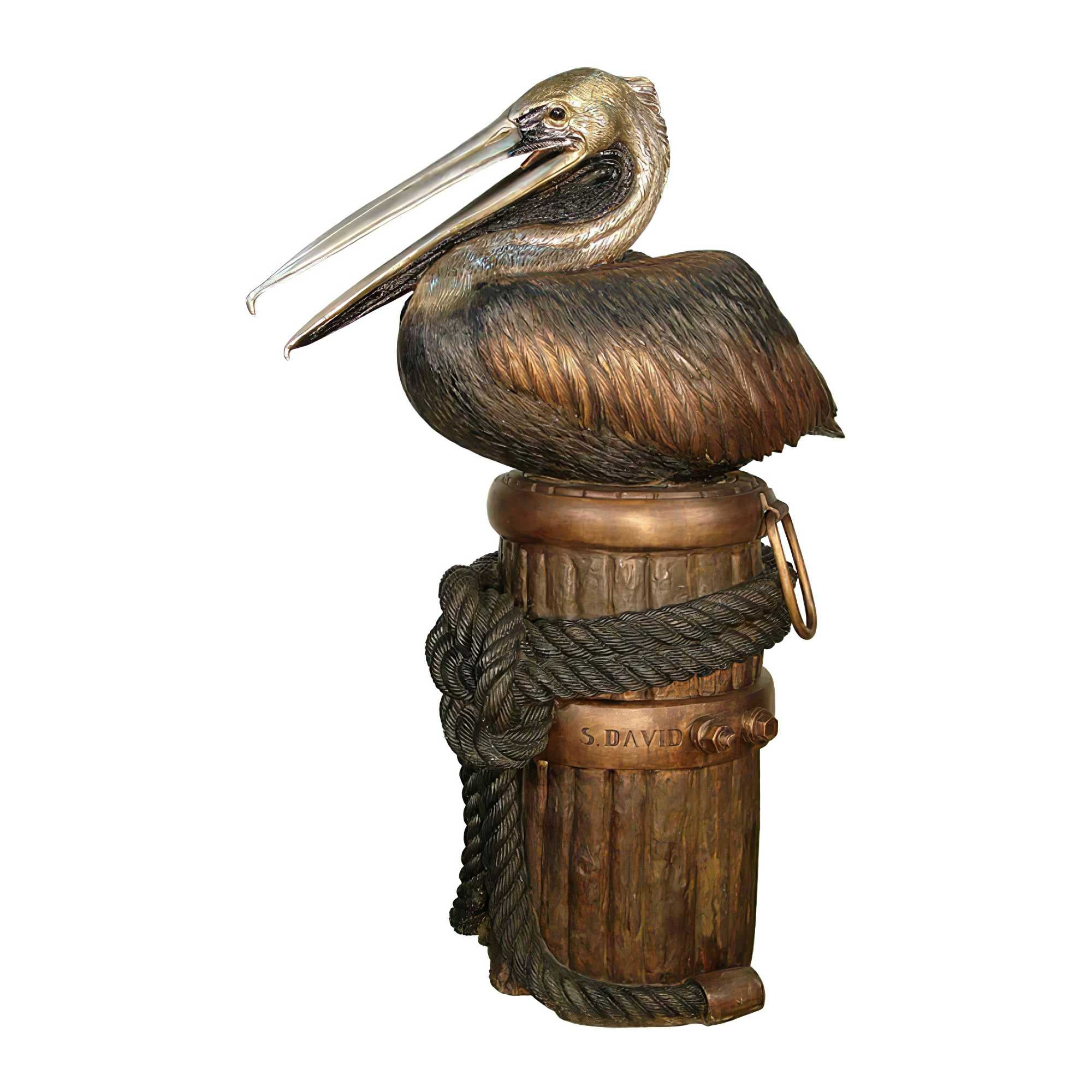Bronze Pelican, Bronze, 81095