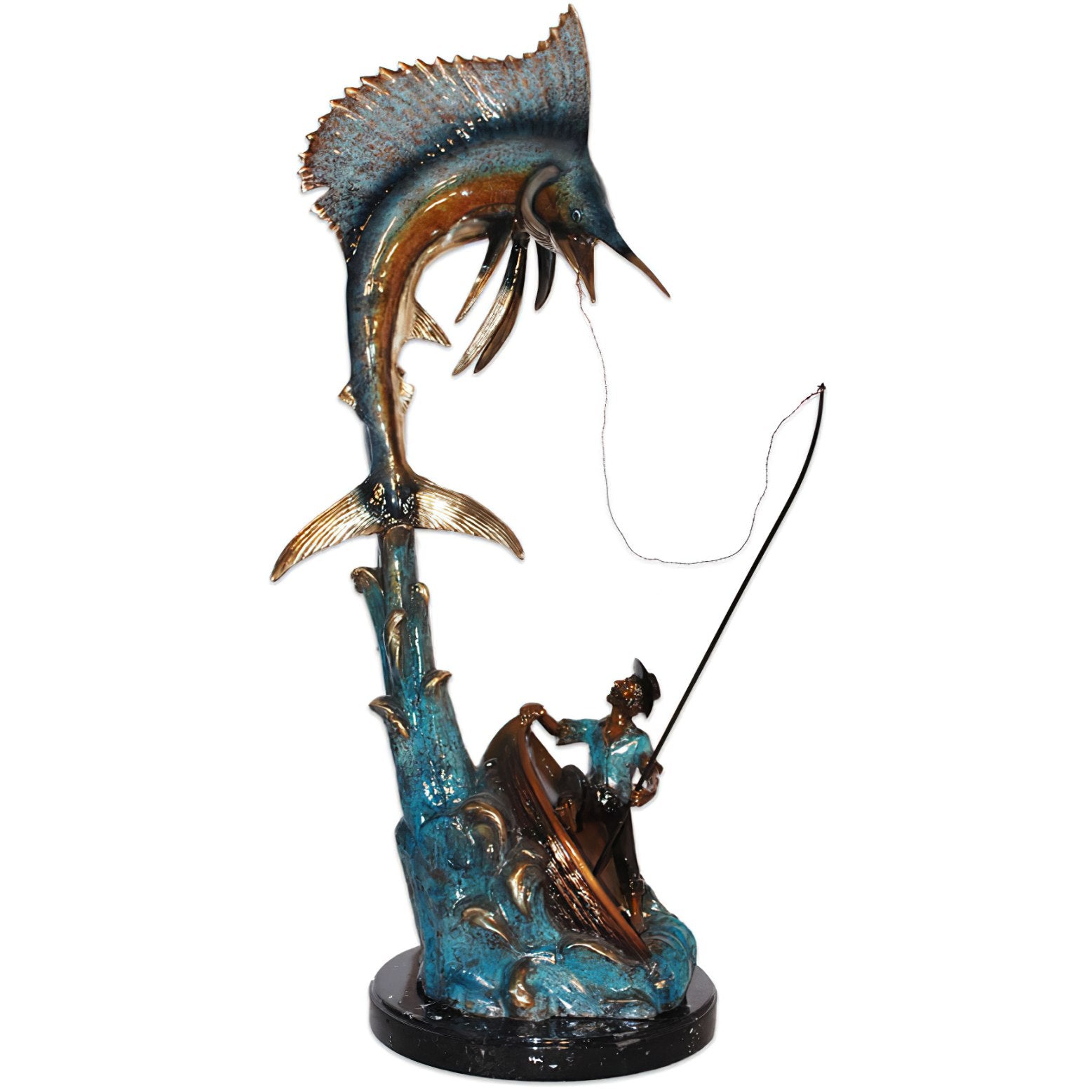 Fisherman with Swordfish