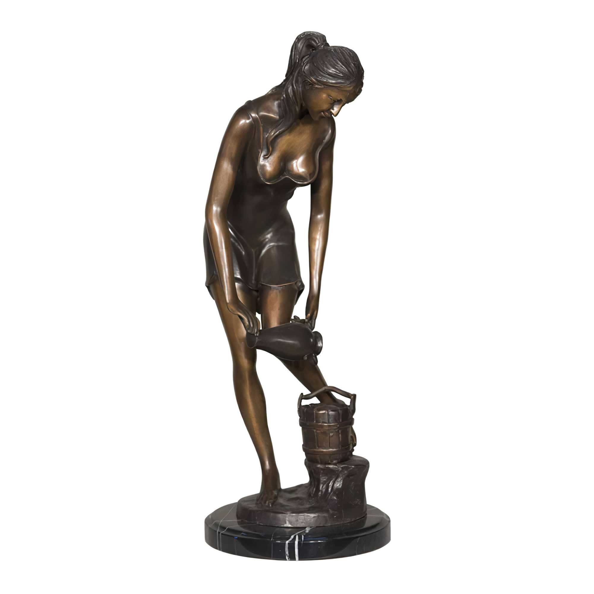 Beautiful Lady With Vase- Bronze Statue, Bronze, KTV56436 ... Beautiful Lady With