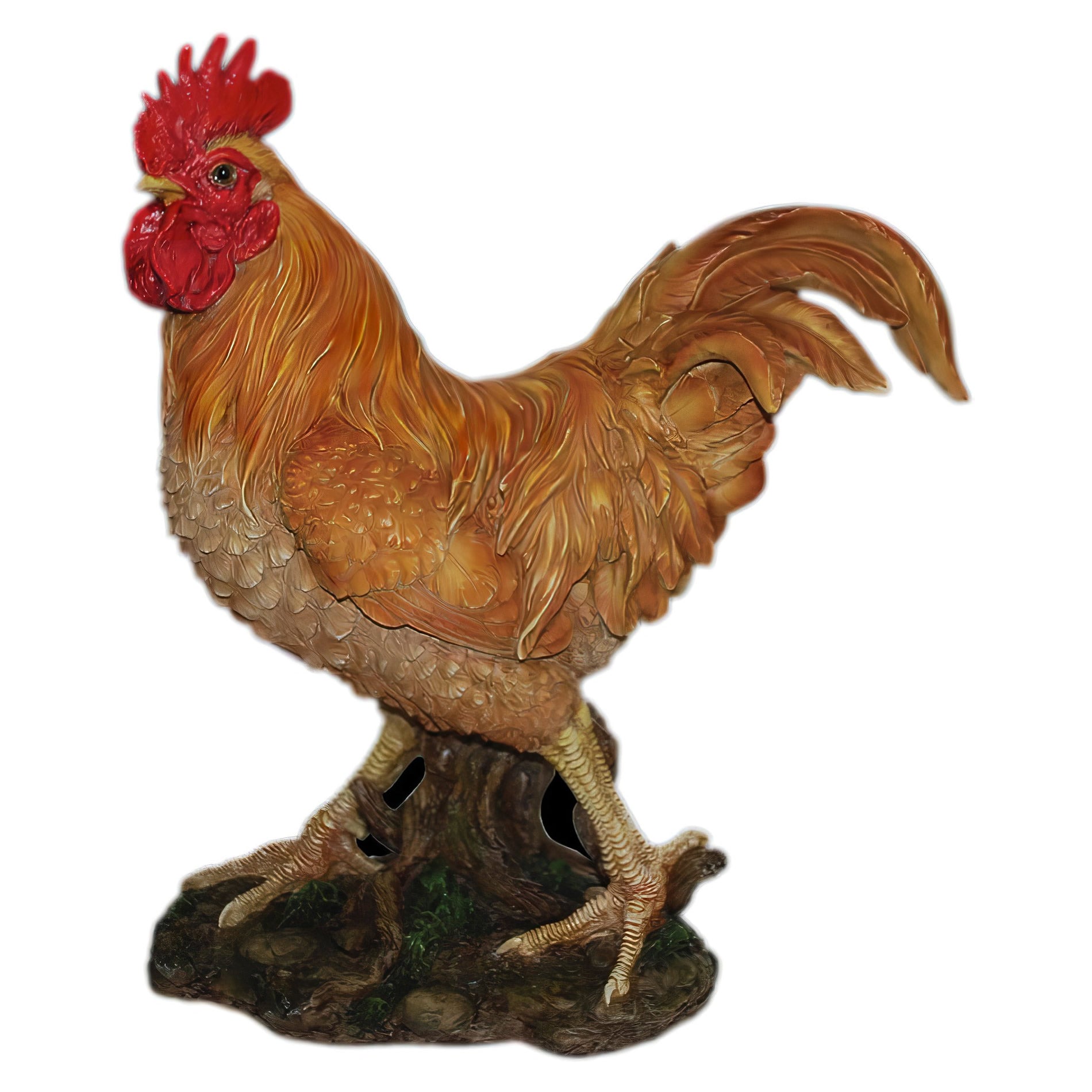 Realistic Rooster Statue 16.25"H, NaturesGalleryAllProducts