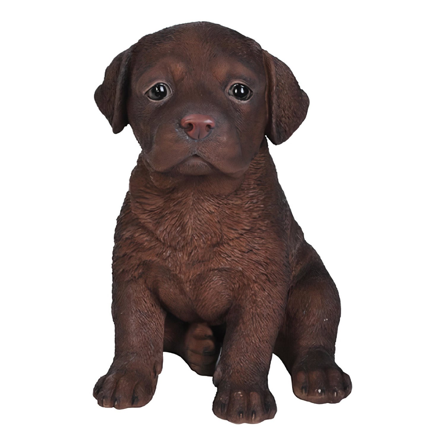 Realistic Chocolate Labrador Puppy Statue, NaturesGalleryAllProducts