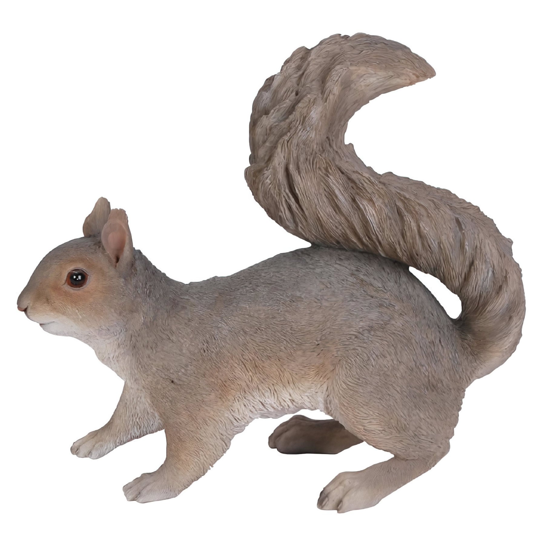 Grey Squirrel Statue 8.75"L, NaturesGalleryAllProducts, BC83438
