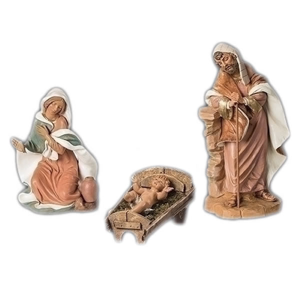 Fontanini Holy Family 3 Piece Nativity Set, 18 Inch, RomanFontanini