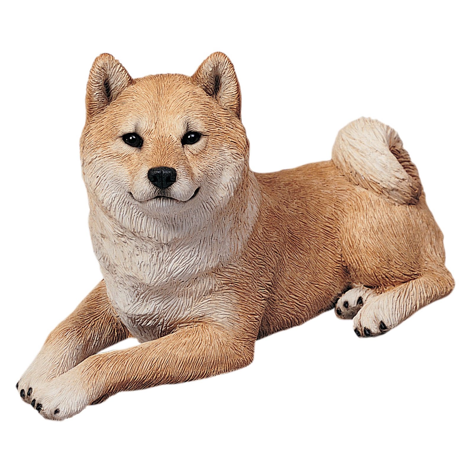 Shiba Inu Dog Statue, Red, SandicastAllProducts, OS138