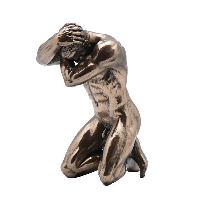 Contemplation- Male Nude Sculpture, STU-Home, AAWU75113A1
