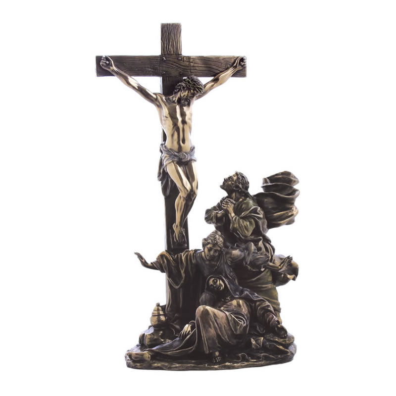 Crucifixion Of Christ Sculpture STU Home AAWU75187A4 AllSculptures