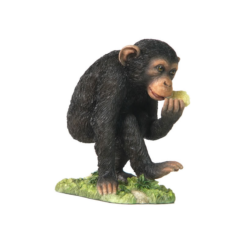 Munching Baby Chimp Figurine, STUHome, AAWU75633AA