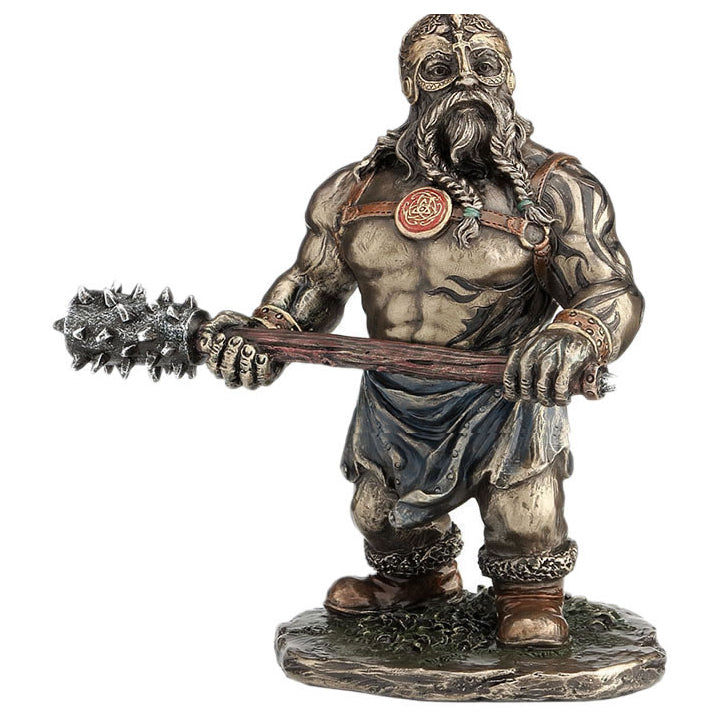Viking Warrior with Club Statue, STUHome, AAWU76814A4