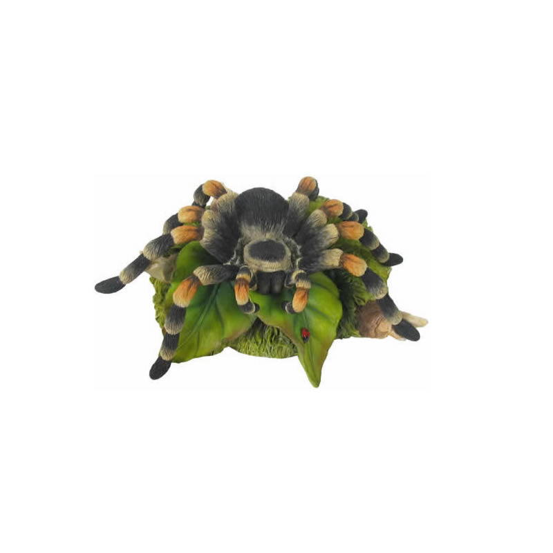 Lifelike Tarantula Spider Sculpture STU Home AAWU75120AA 