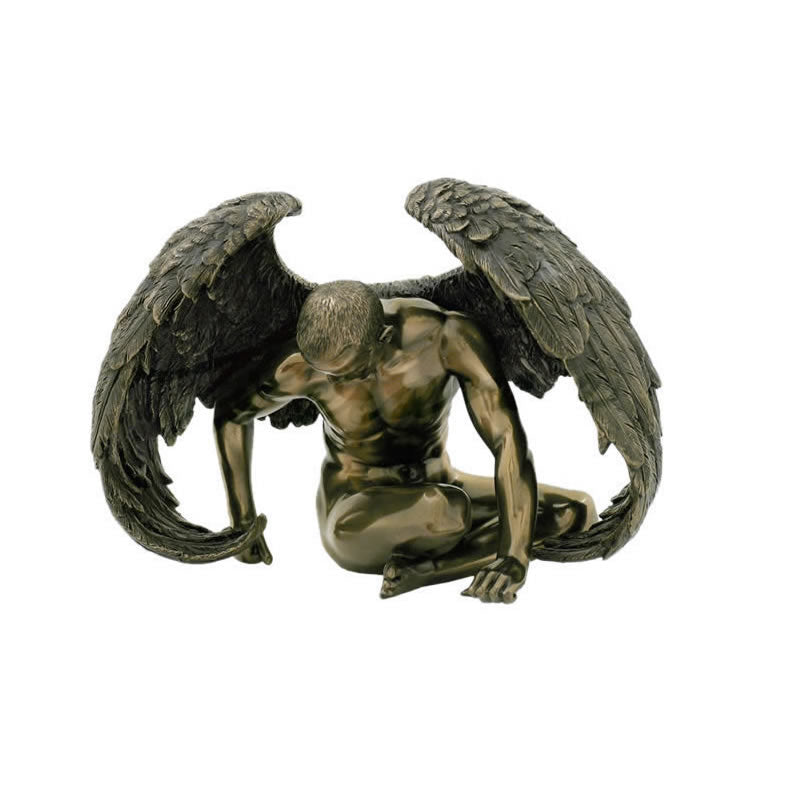 Male Nude Angel Sitting Statue, STUHome, AAWU76014A1