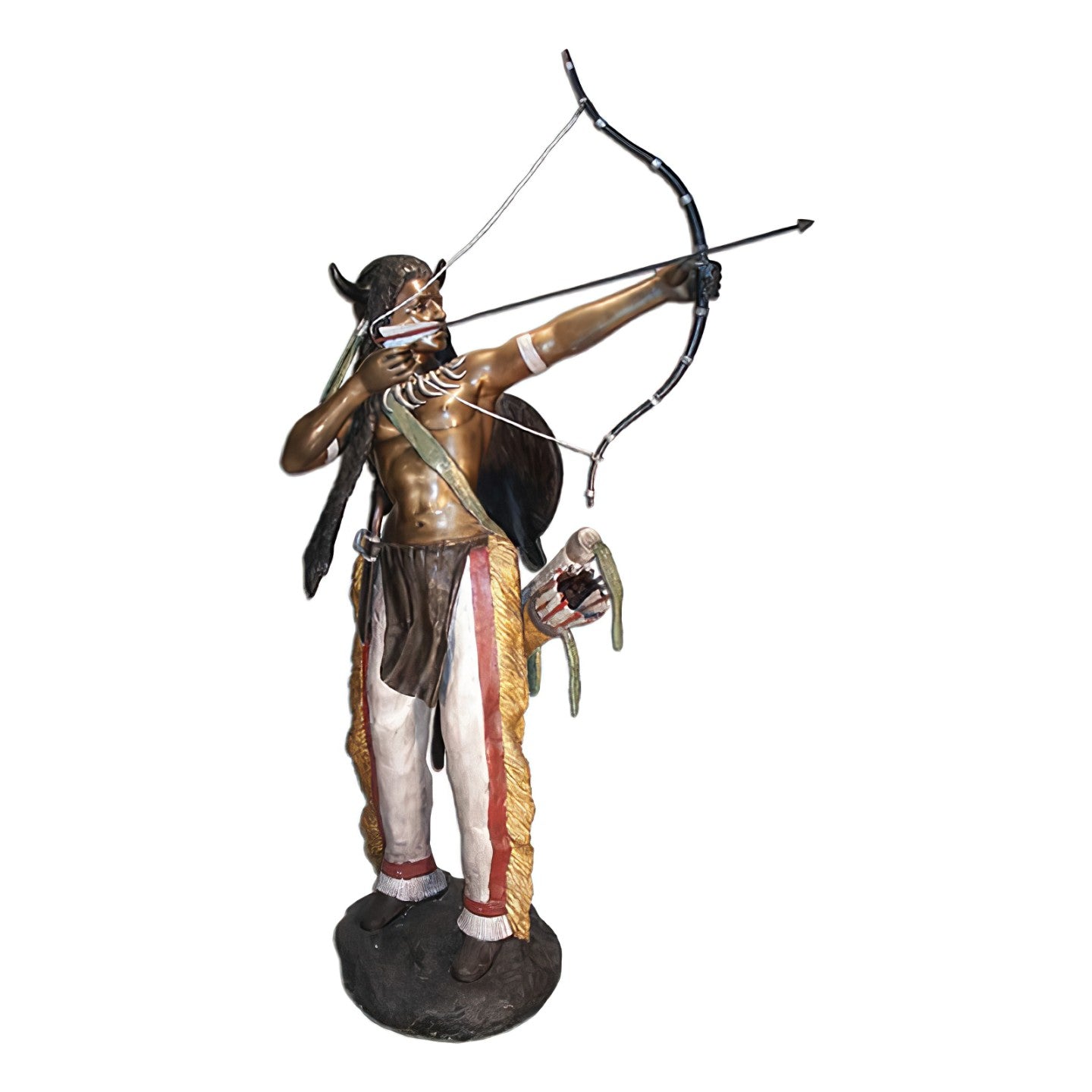 Indian Warrior with Arrow
