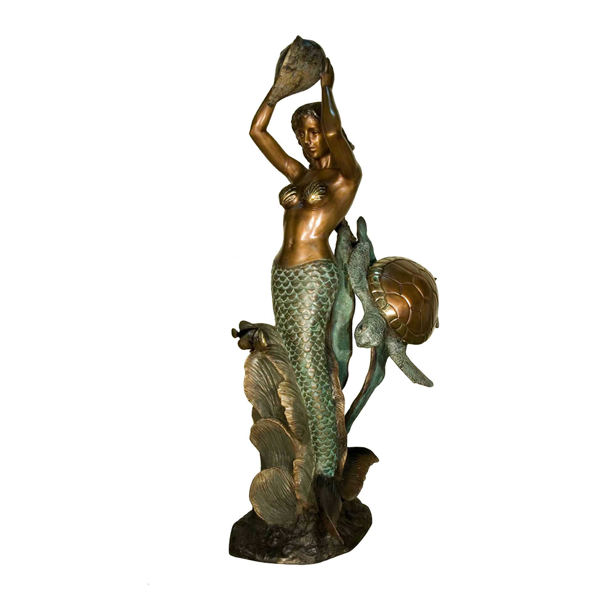 Mermaid with Conch Shell
