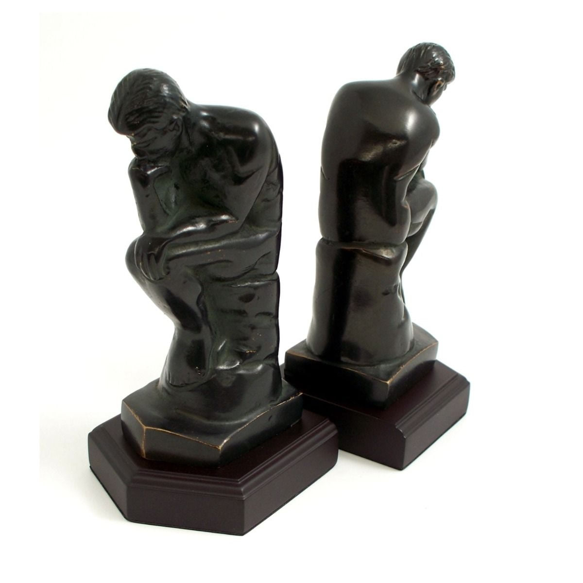 Thinker Bookends Set