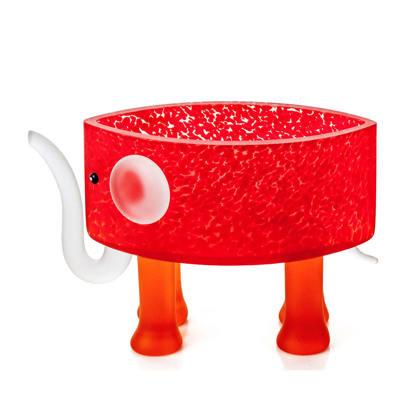 Ben the Elephant Bowl, Red- by Borowski