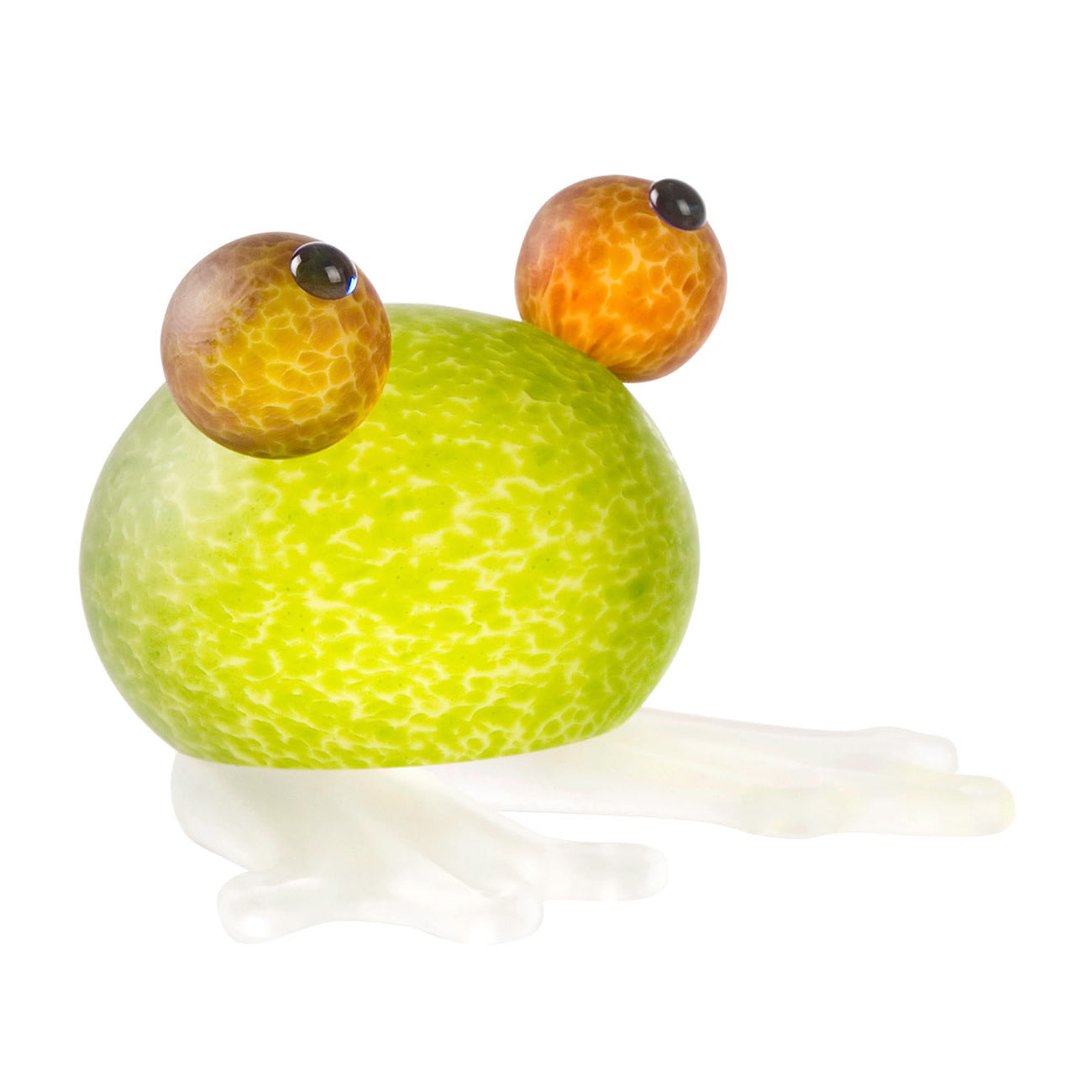Frosch the Frog Paperweight, Lime Green- by Borowski