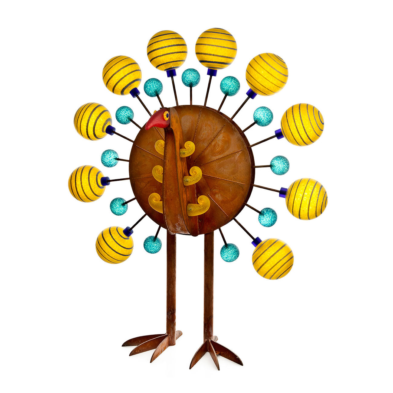 Pavo the Turkey, Yellow- by Borowski