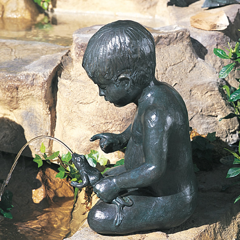 The Squeeze, Boy with Frog Fountain
