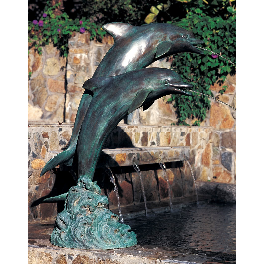 Double Dolphins Fountain-Large