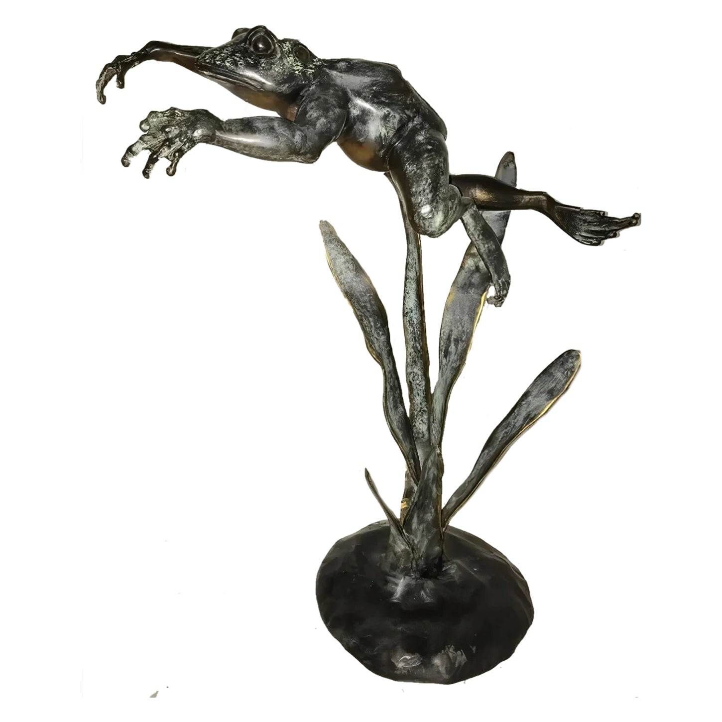 Leaping Frog Fountain- Bronze