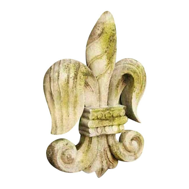 Fleur de lis plaque