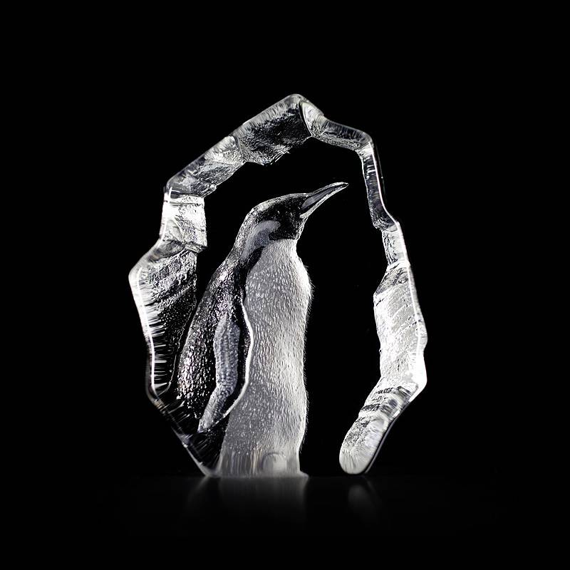 Crystal Penguin Figurine