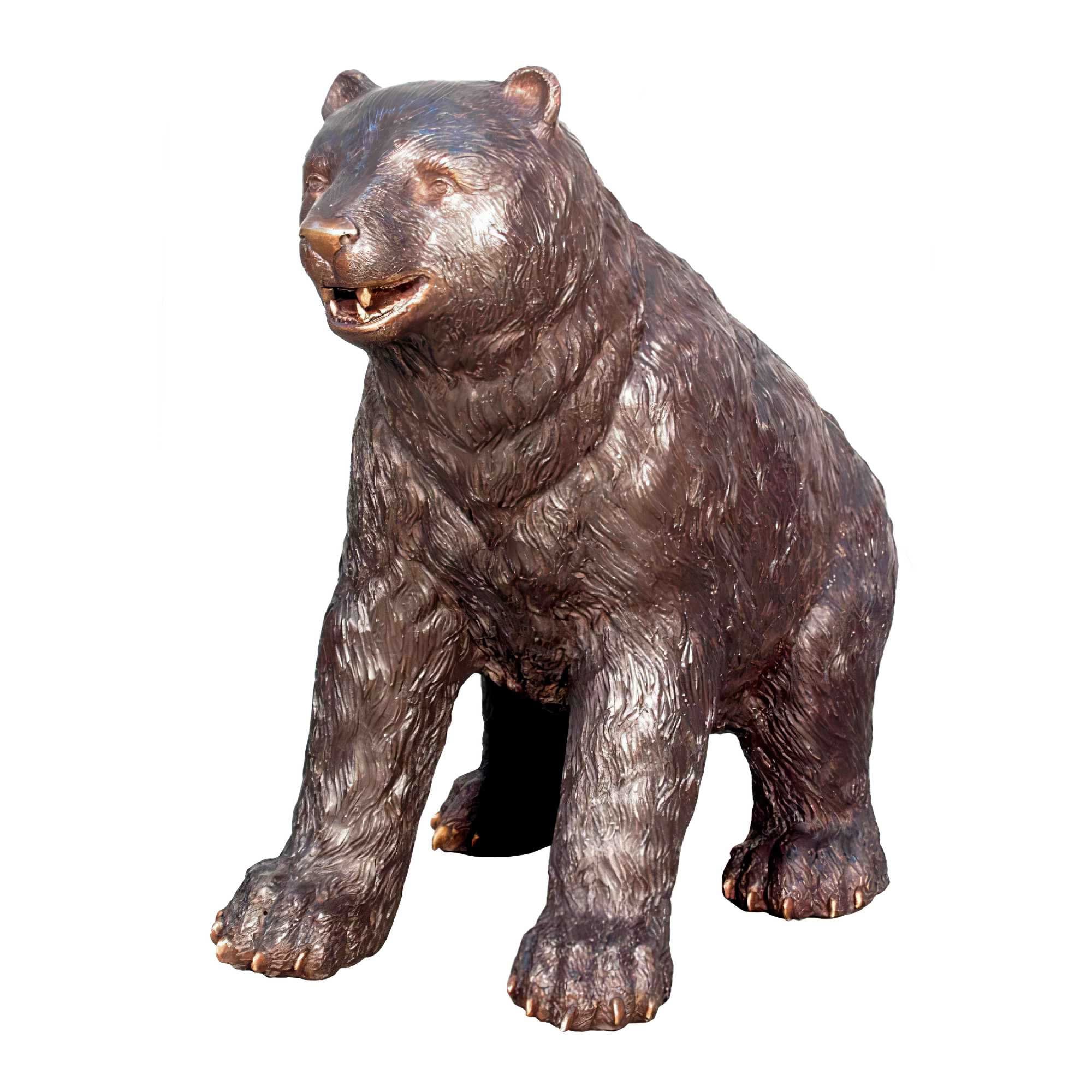 Bronze Bear Statue- 26 Inch
