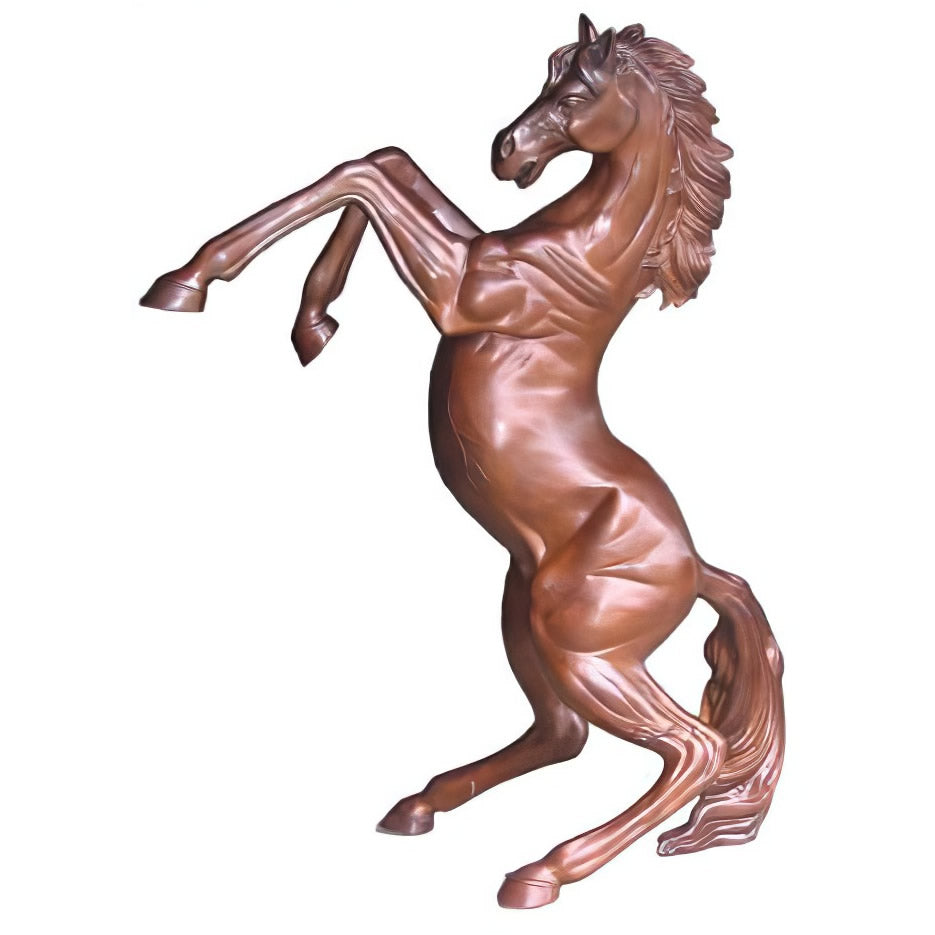 Bronze Rearing Horse, 64 Inch