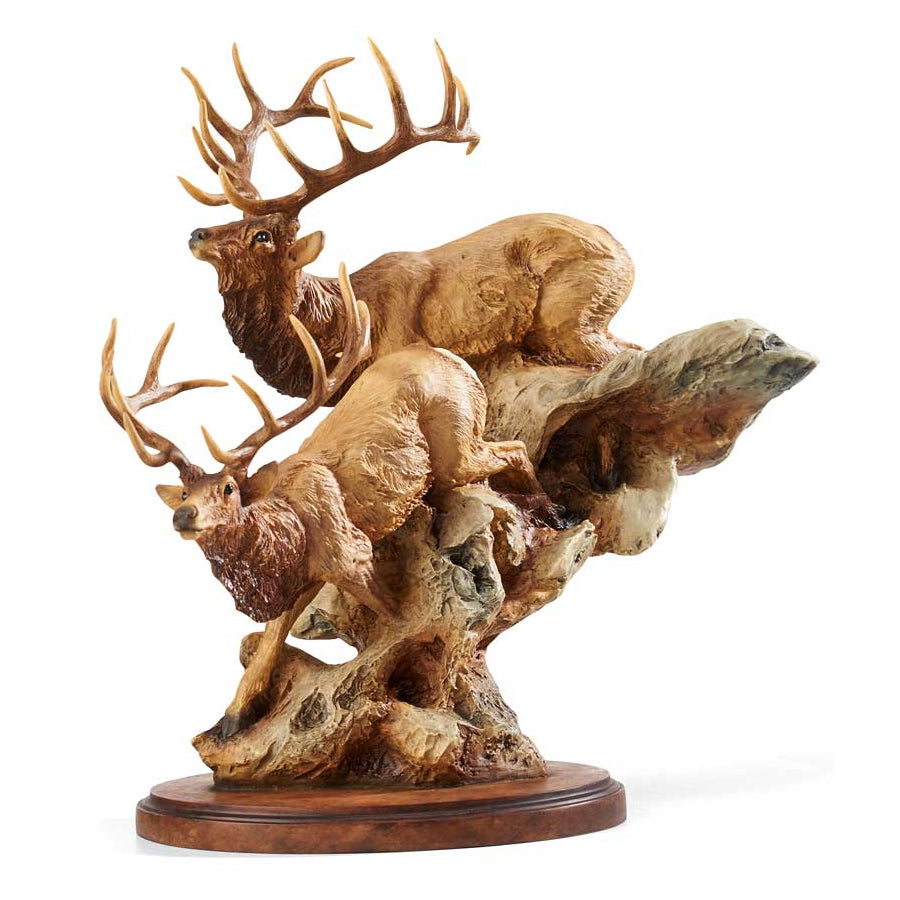 Back Country- Elk Statue