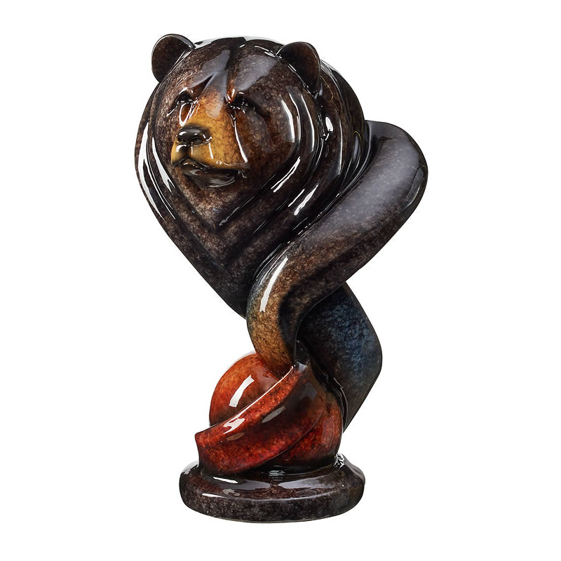 Loverboy Bear Sculpture- Onyx