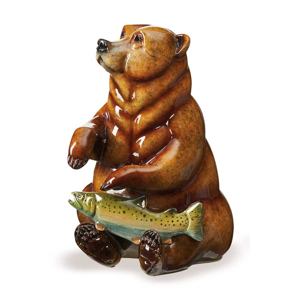 Finders Keepers Bear Sculpture, Topaz