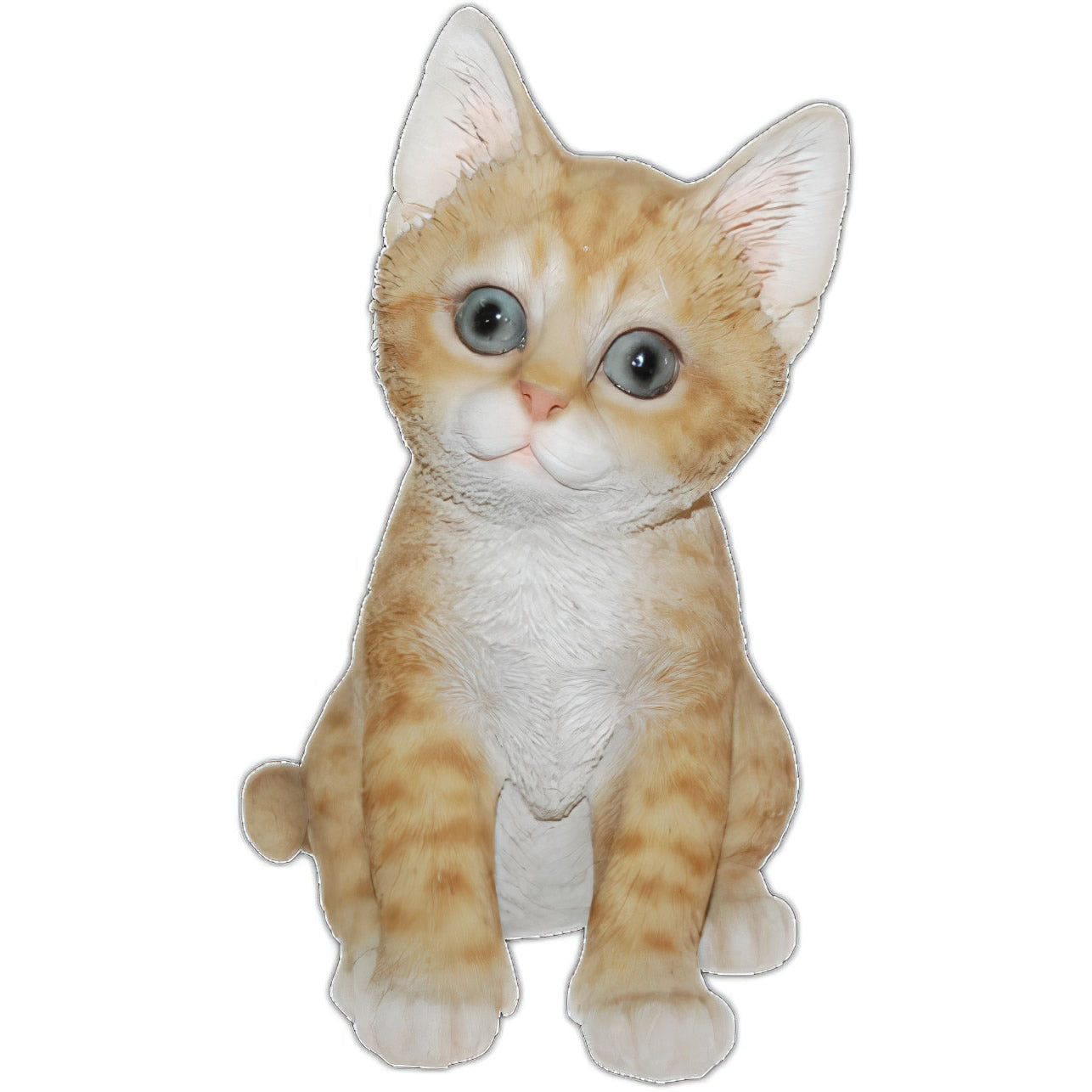 Ginger Kitten Statue- 7.75"H