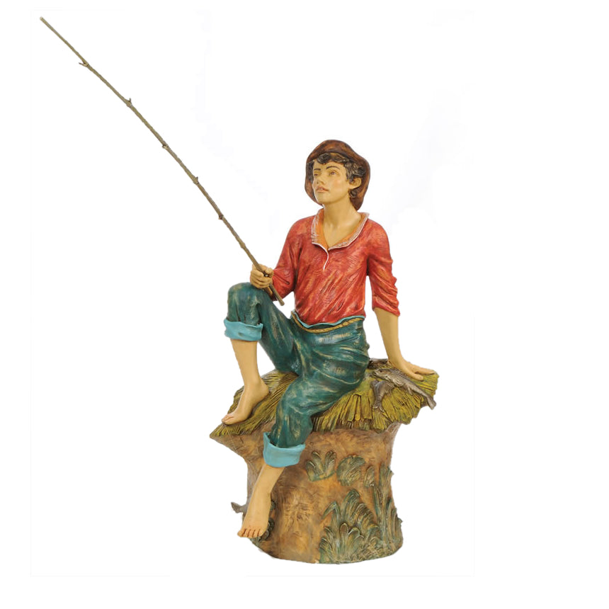 Fontanini Jacob the Fisherman Nativity Statue- 50 Inch Scale