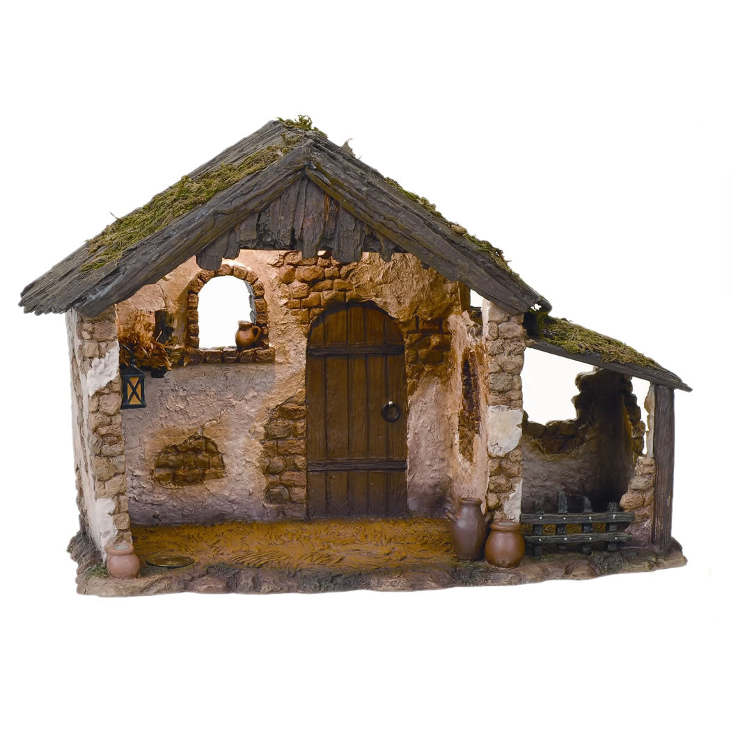 Fontanini Lighted Nativity Stable