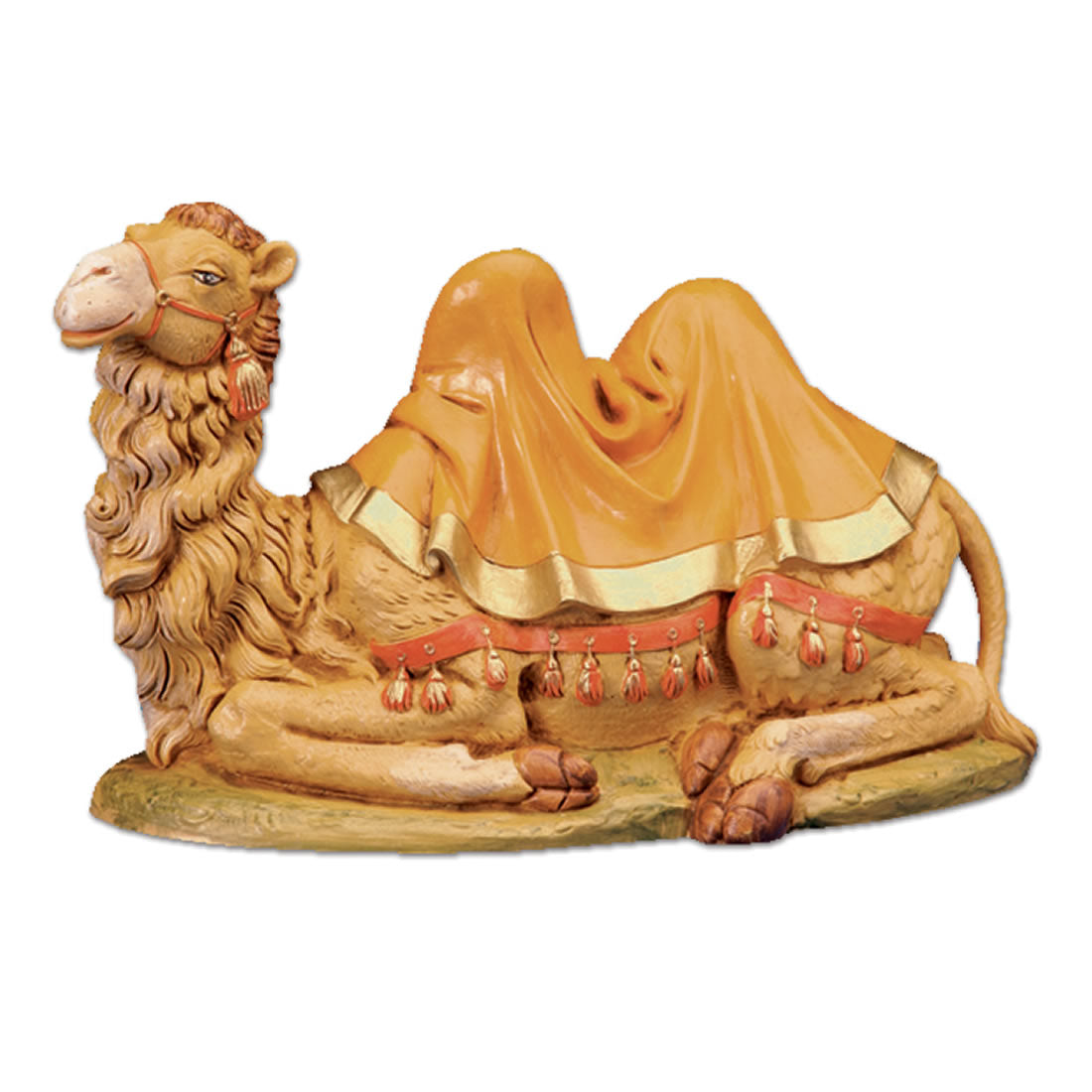 Fontanini Seated Camel Nativity Statue, Yellow