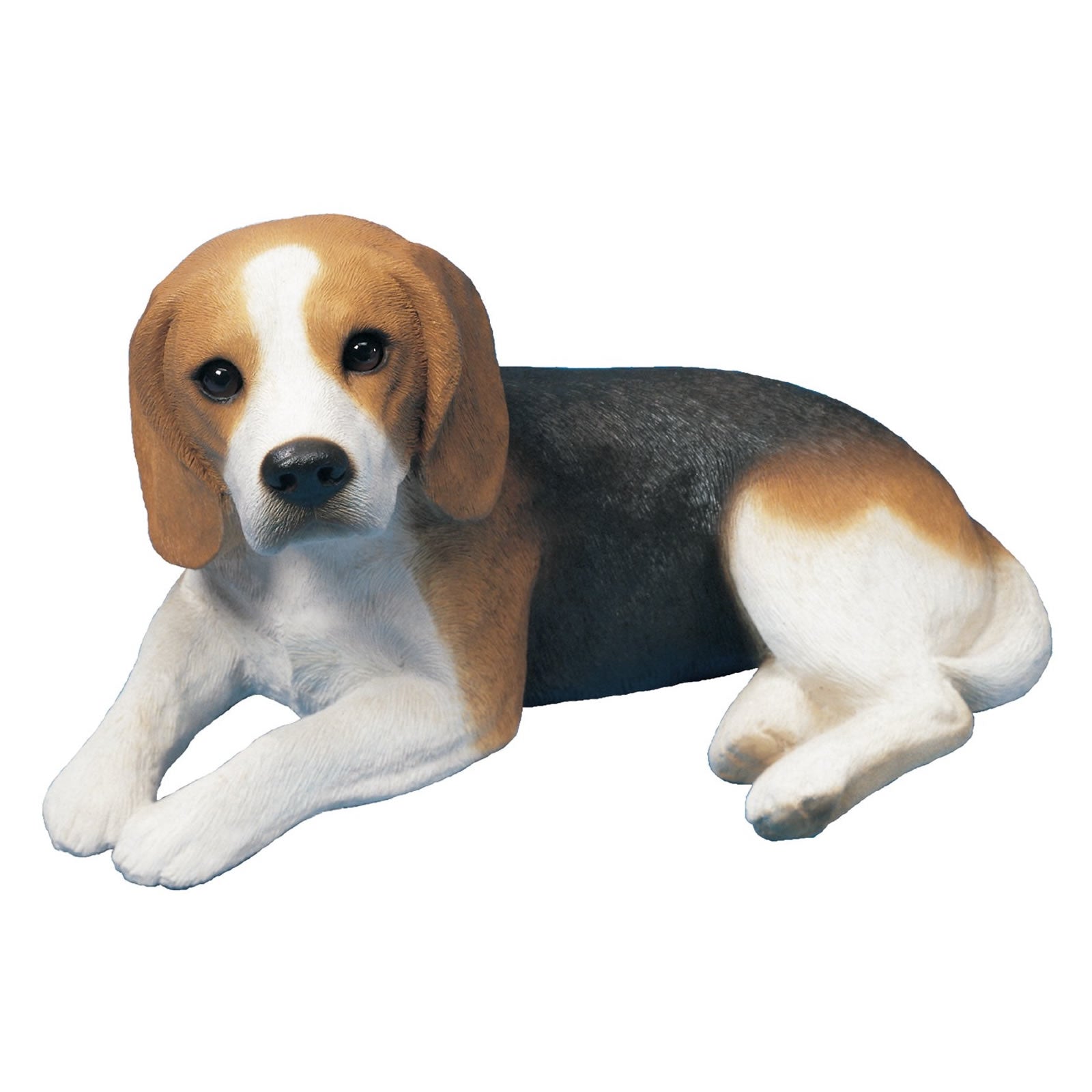 Beagle Dog Statue, Lying