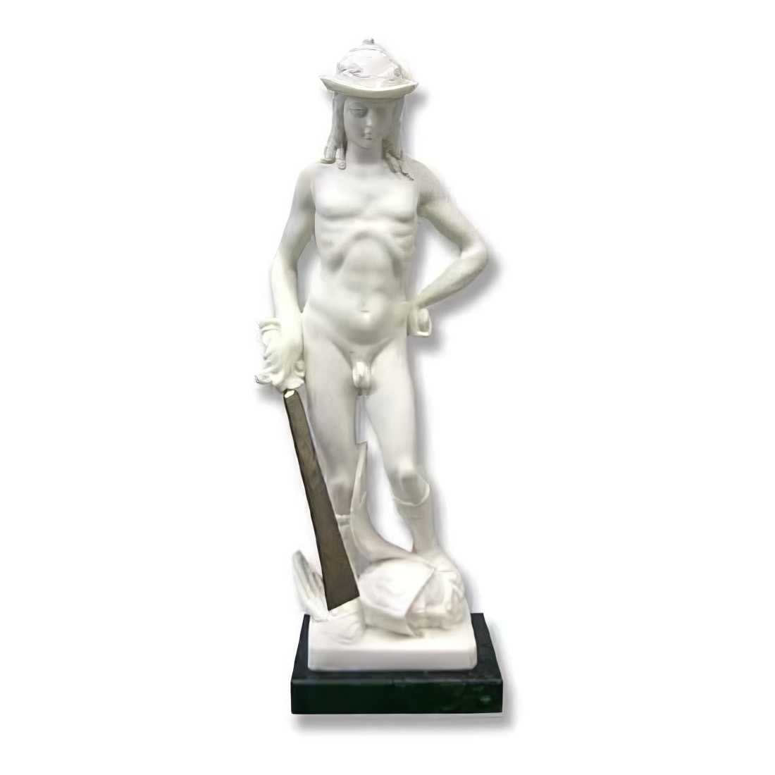 David by Donatello Marble Statue