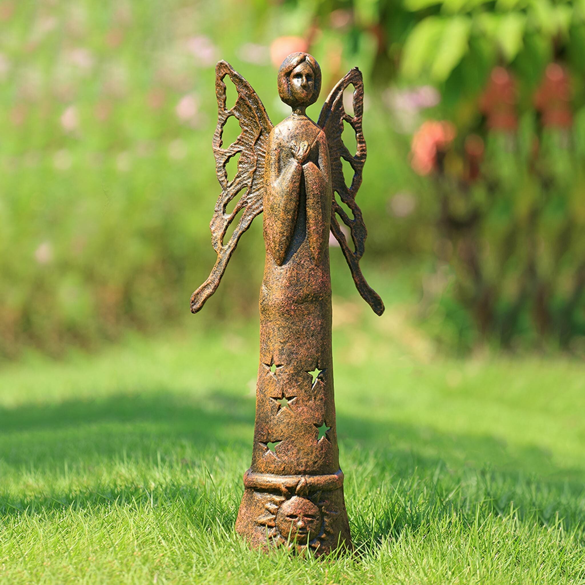 Praying Angel Garden Sculpture #2