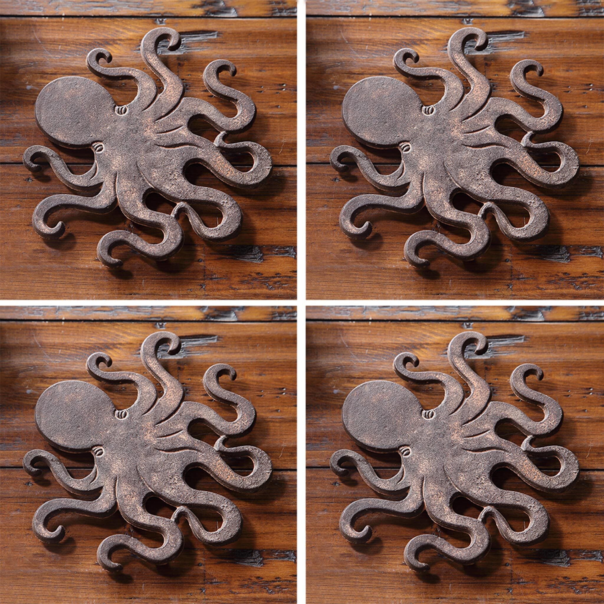Octopus Trivets, Set of 4 #1