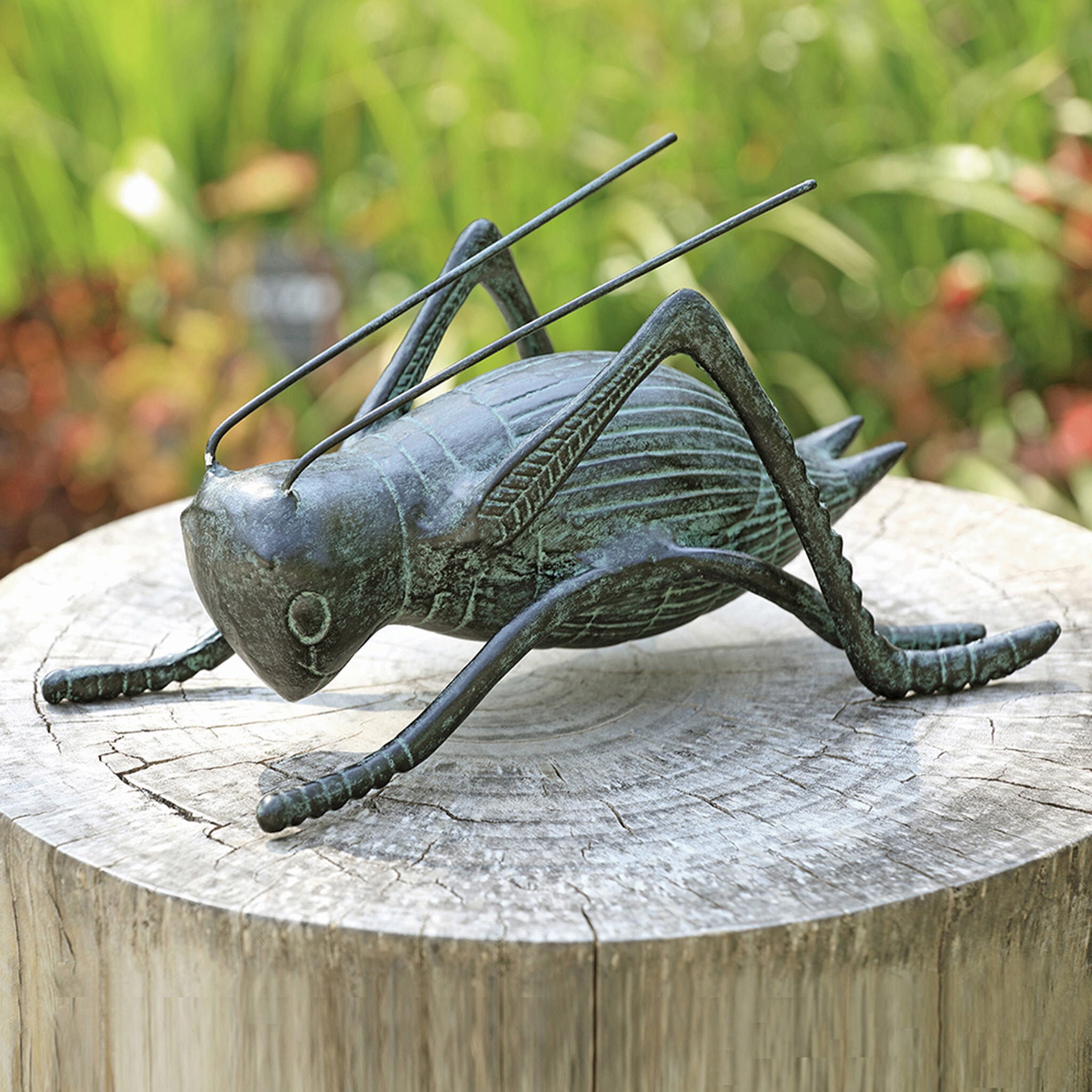 Lucky Cricket Garden Sculpture
