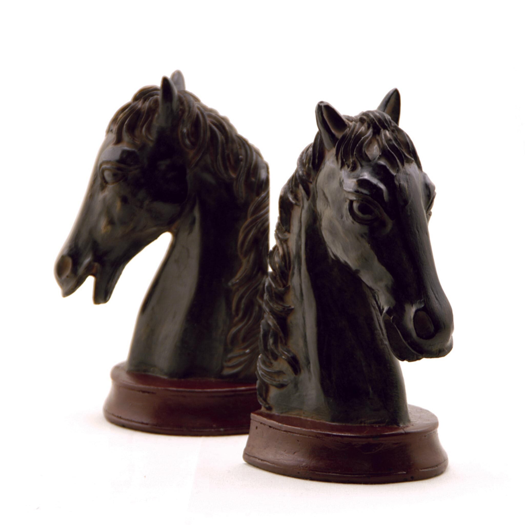 Horsehead Bookends Pair