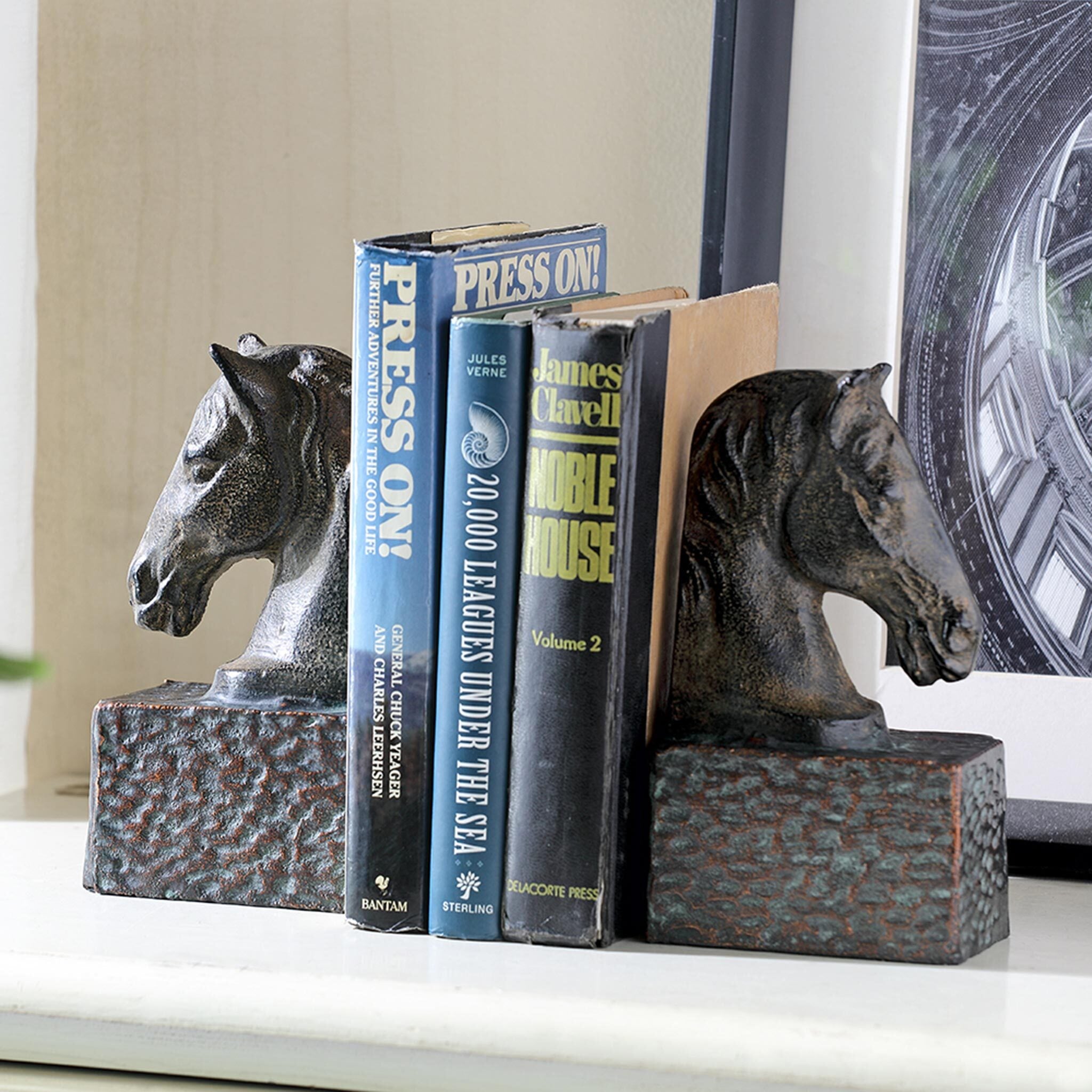 Horsehead Bookends on Base Pair