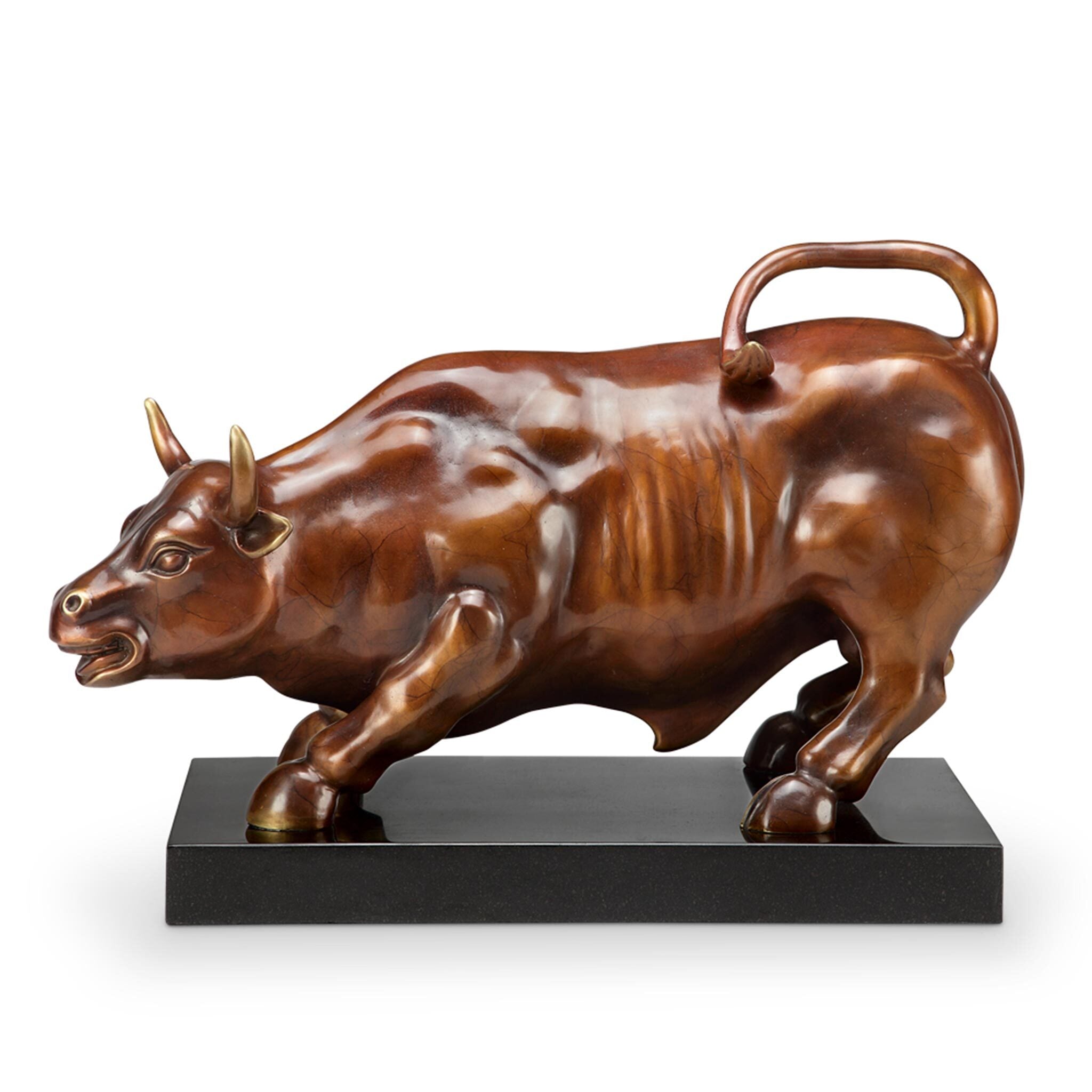 Market Leader Bull Statue