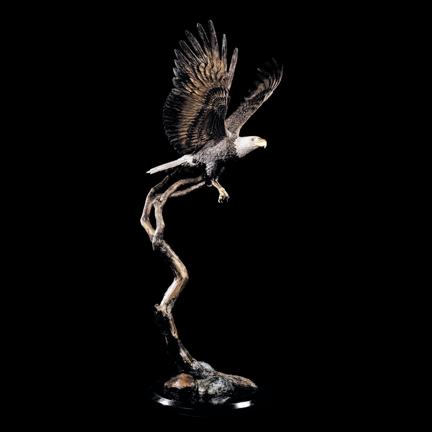 Free Spirit- Eagle Sculpture by Kitty Cantrell