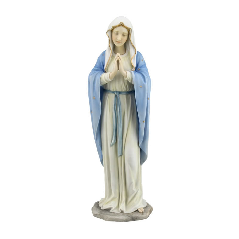 Blessed Virgin Mary In Blue Statue