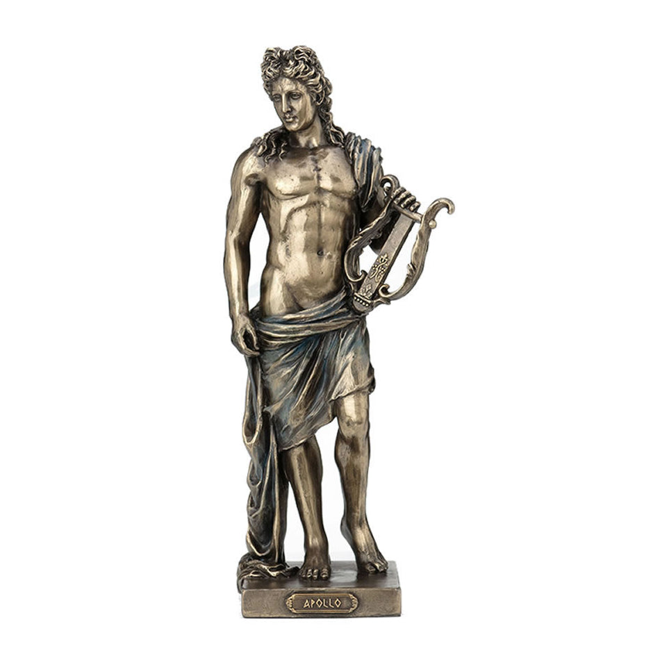 Apollo Holding The Lyre Statue