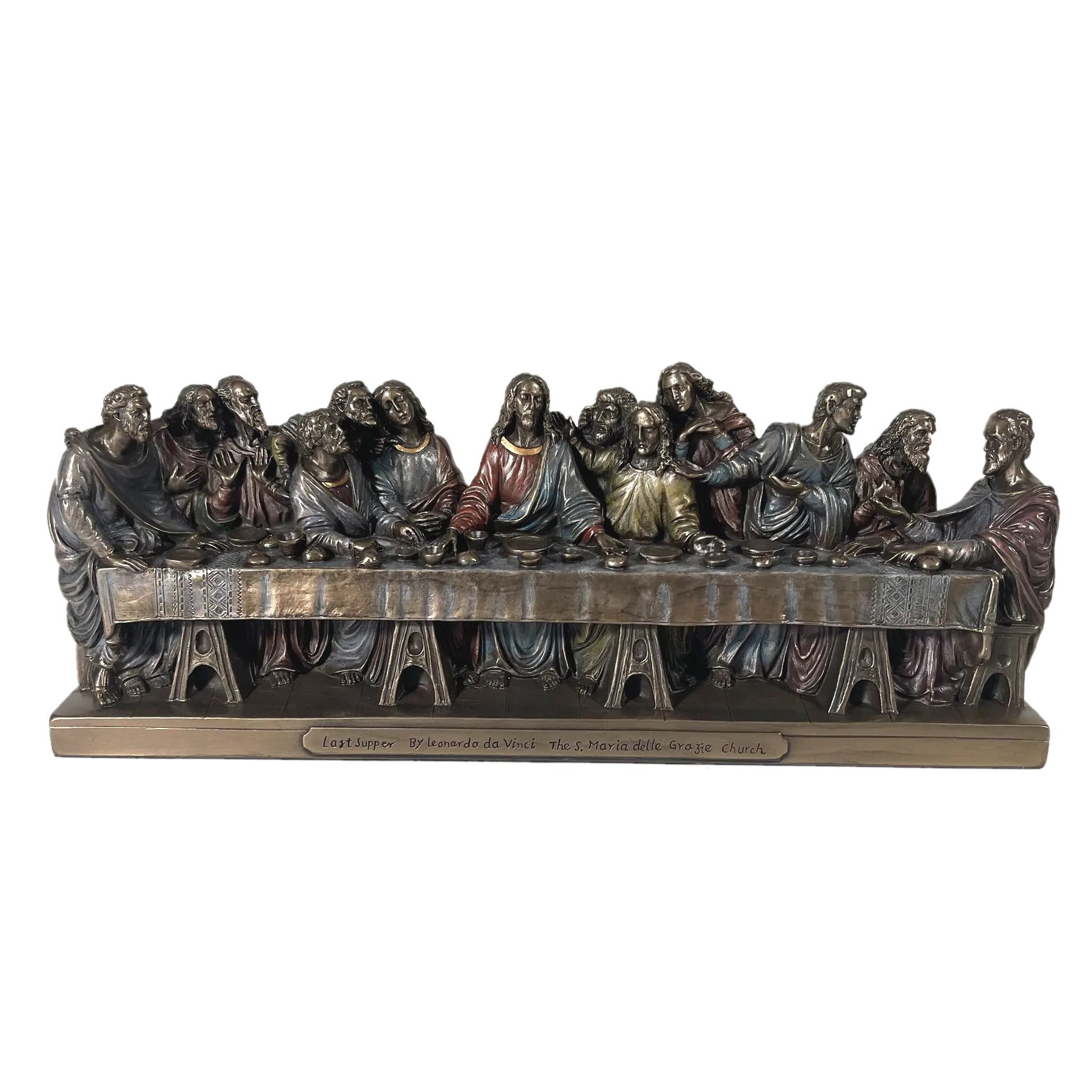 Last Supper Sculpture, Leonardo da Vinci