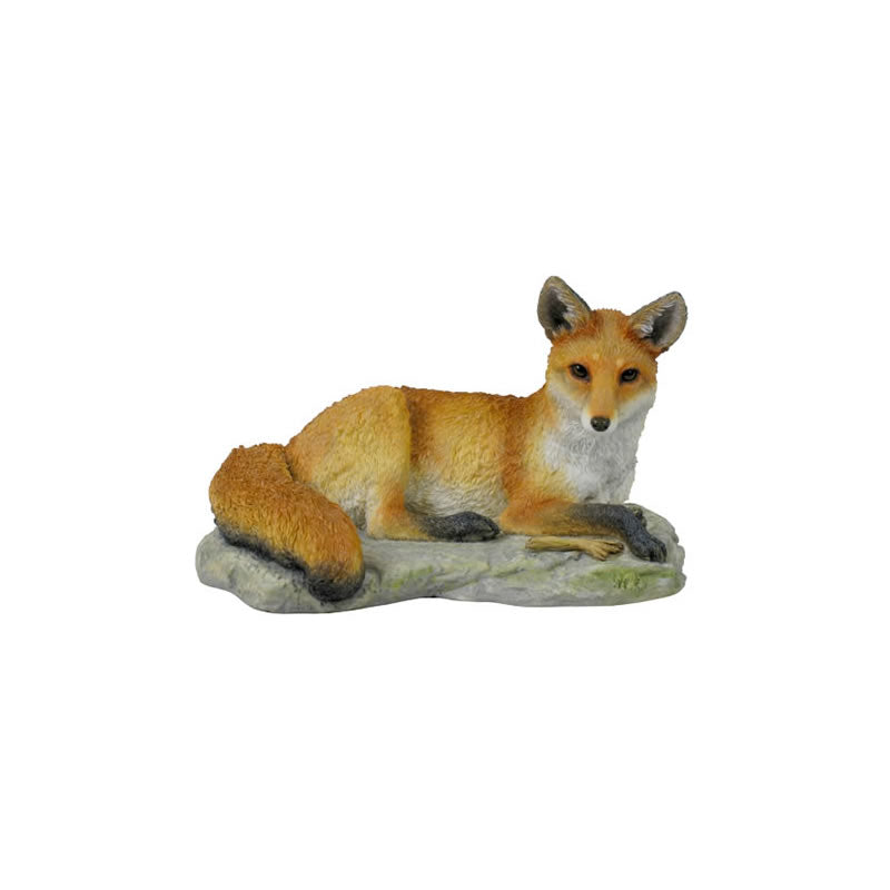 Resting Fox Statue