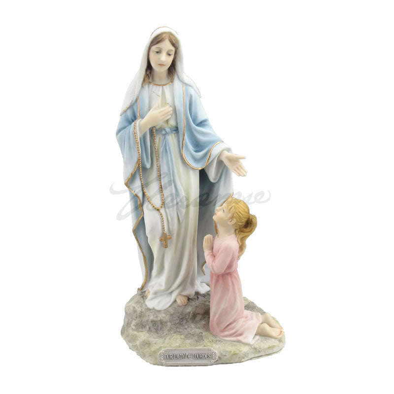 Our Lady Of Lourdes Statue- Light