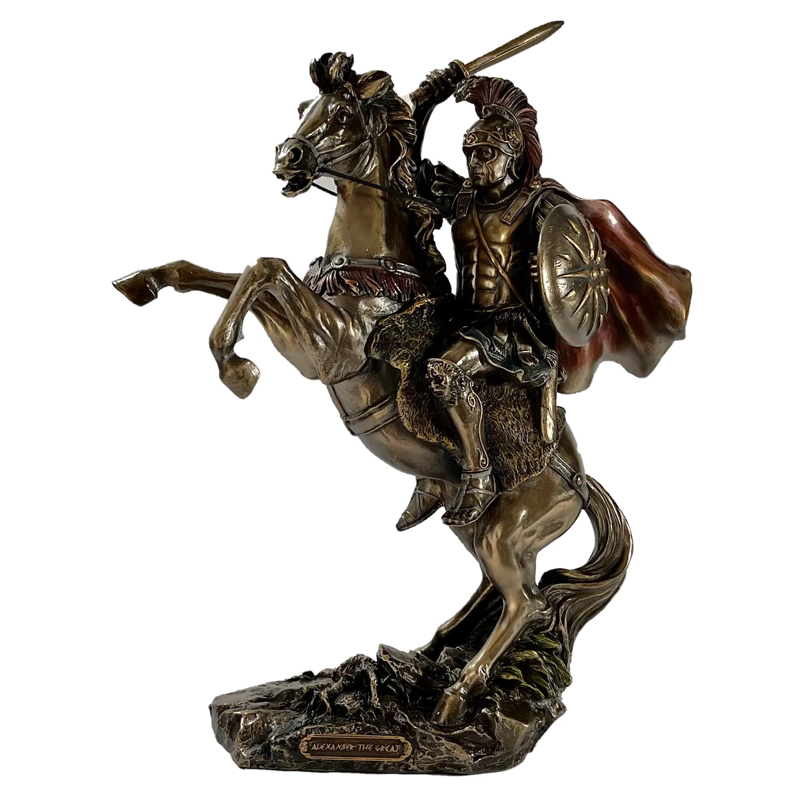 Alexander The Great On Horseback Statue